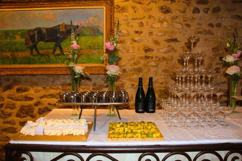 Espace cocktail d’un événement privé